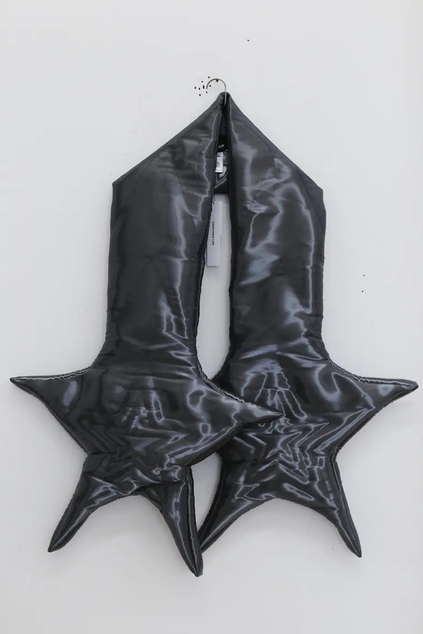 CHENPENG Rising Star Down Scarf CP23AWA013-S Silver Gray